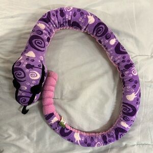 Purple Guitar Stuffed Snake Plush Toy by Wild Republic